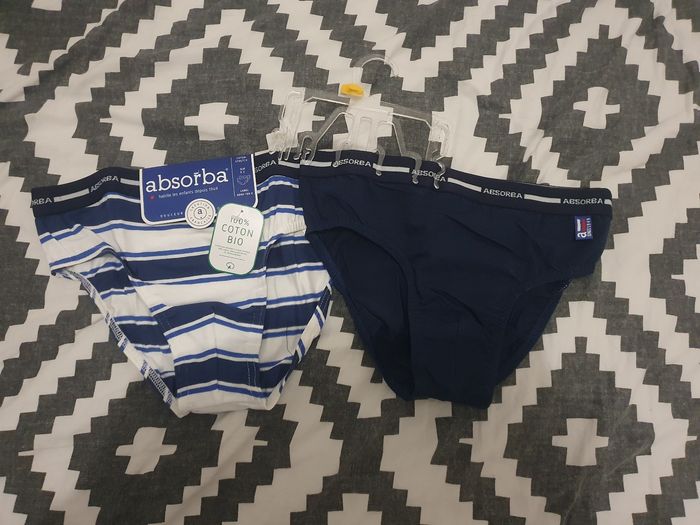 Lot de 2 slips absorba taille 12 ans - photo numéro 5
