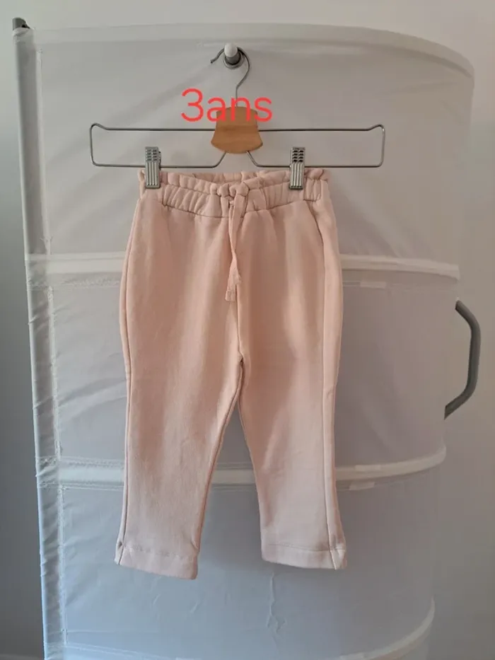 Pantalon jogging rose