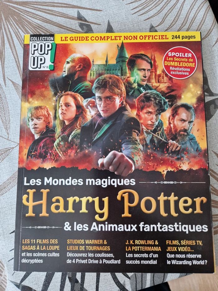 Magazine pop up numéro 8 harry potter