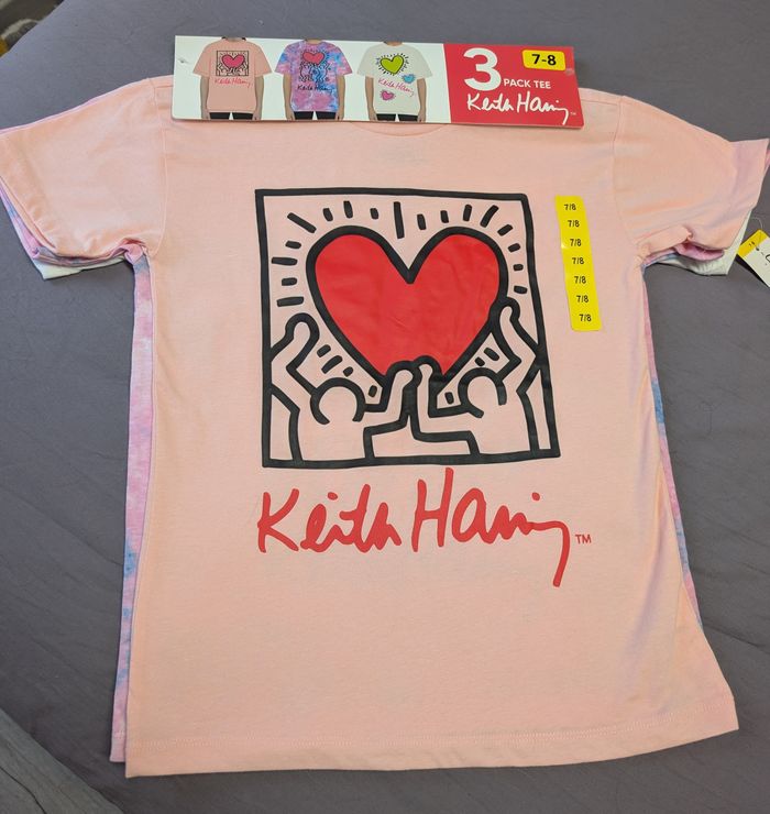 Ensemble de tee shirt enfant Keith Haring - photo numéro 2
