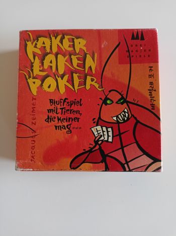 Le poker des cafards drei magnier spiele complet