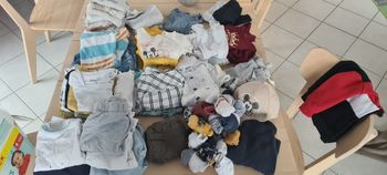 A saisir lot vêtements bébé garçon 67 pièces 9/12)mois