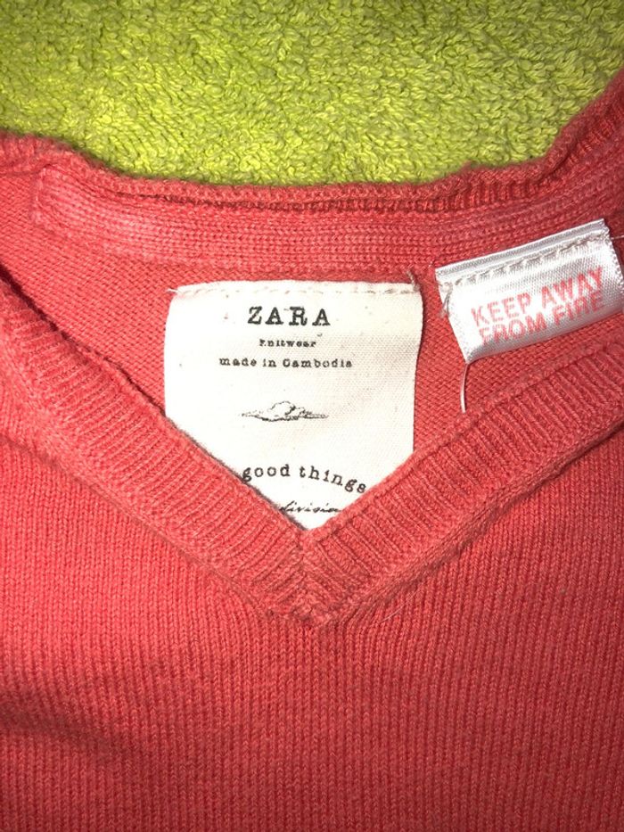 Pull Zara 6 mois - photo numéro 2