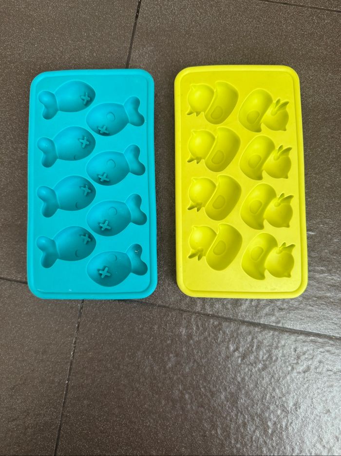 Lot de bacs à glaçons