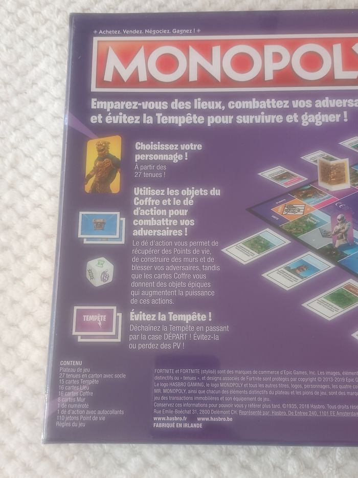 Jeu de société Monopoly Fortnite 
Hasbro  Gaming
A partir de 13 ans - photo numéro 3