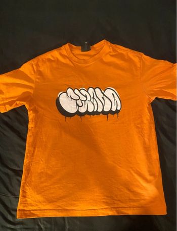 T-shirt orange H&M 