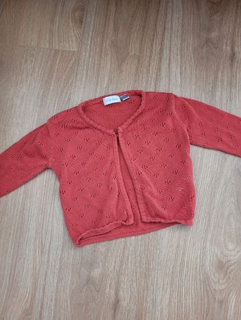 Gilet fille Kiabi 18 mois