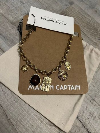 Collier en acier inoxydable neuf