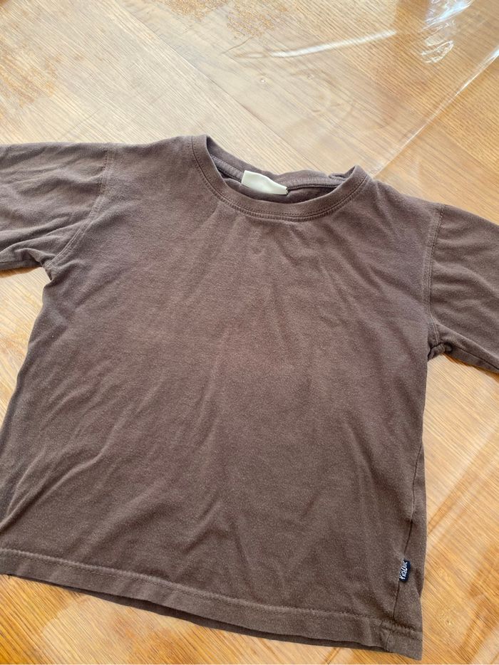 Tee shirt marron 6ans