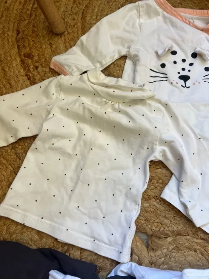 Lot de 7 tee-shirt en 1 mois - photo numéro 7