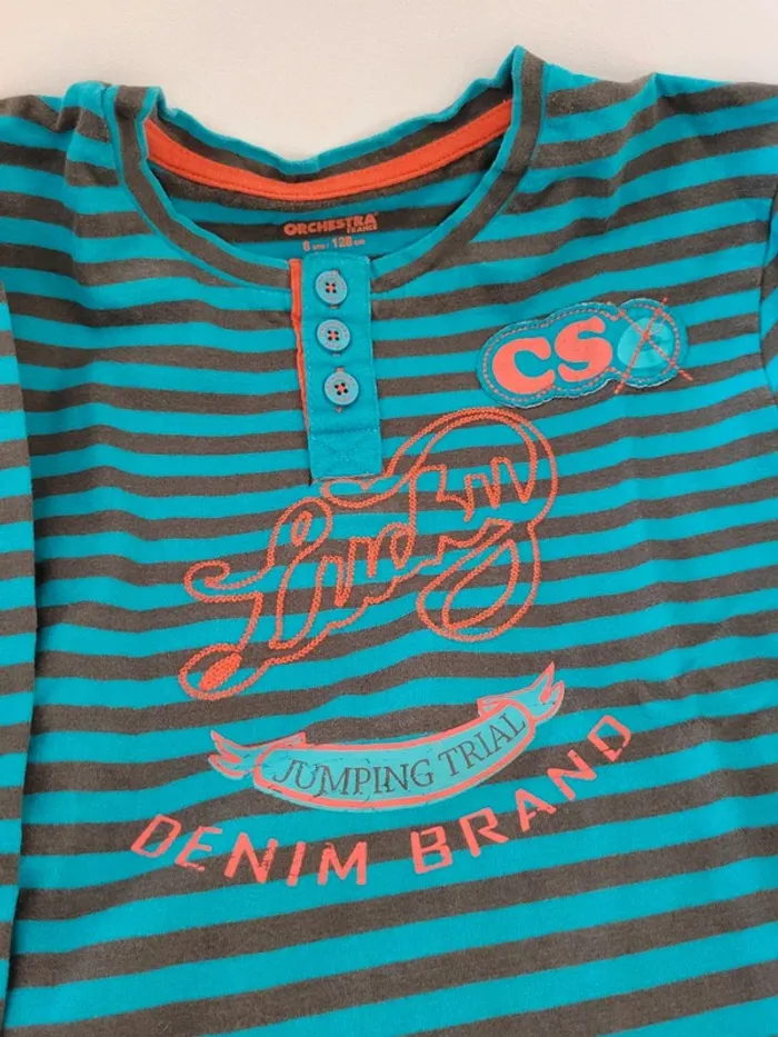 Lot tee-shirts manches longues garçon Orchestra - photo numéro 10