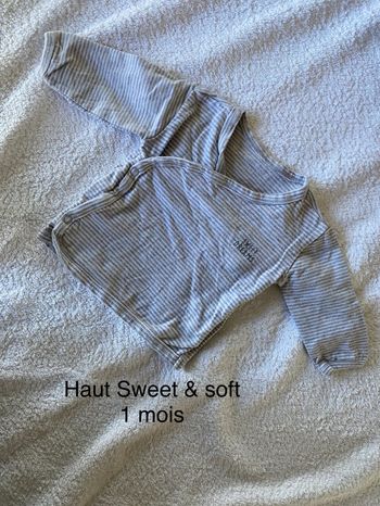 Haut Sweet et soft 1 mois