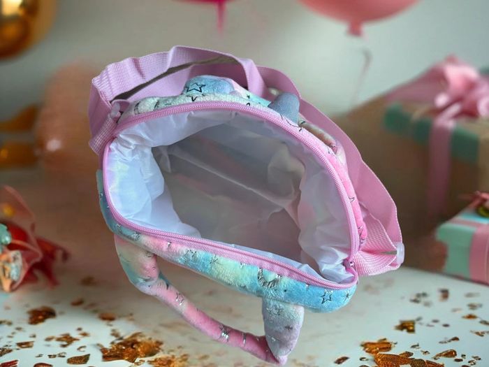 Sac bandoulière licorne multicolore - photo numéro 4