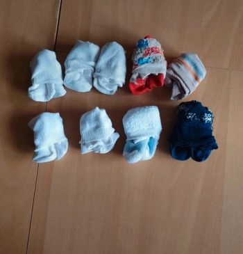Chaussettes garçon naissance