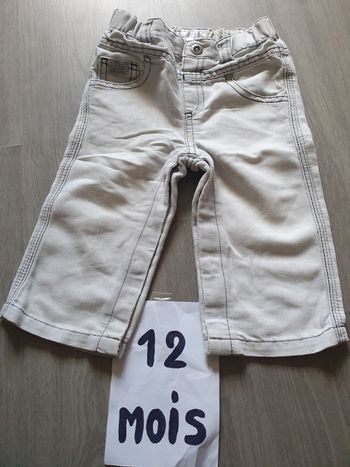 Pantalon jeans 12mois garçon