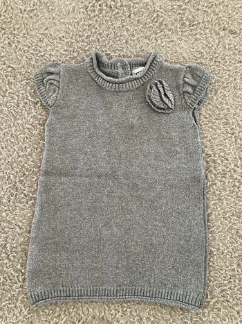 Robe MC courte grise 6 mois