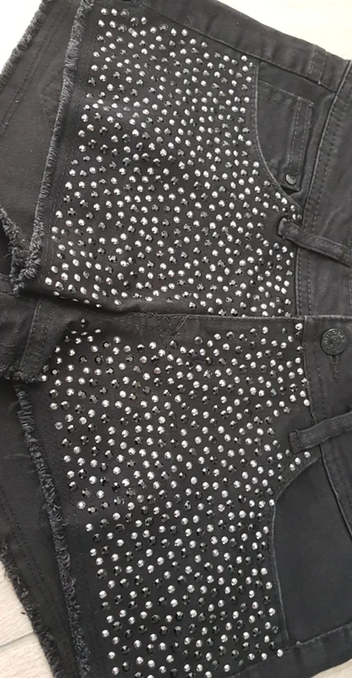 Short en jeans h&m - photo numéro 4