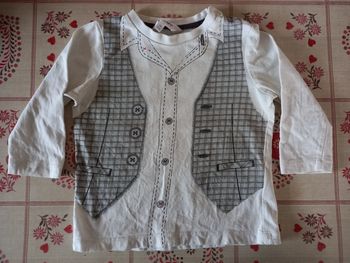 Pull imprimé costard