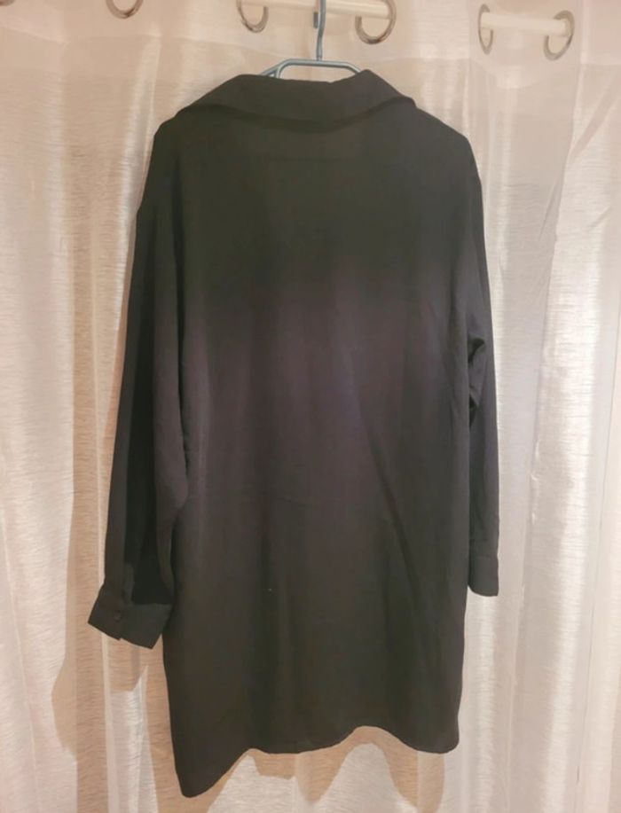 Robe chemise noir - photo numéro 2