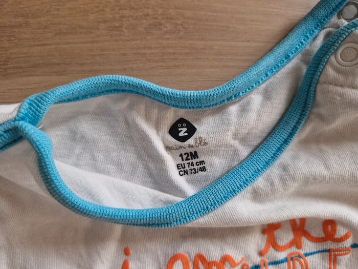 Ensemble short t-shirt Z 1 an - photo numéro 2