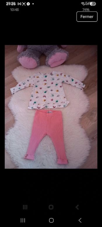 Magnifique ensemble 12 mois Gémo 