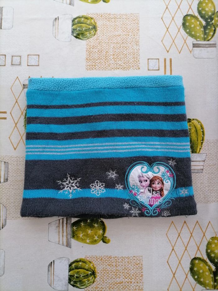 Tour de cou reines des neiges taule unique