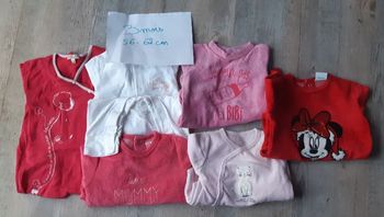 Lot de 6 dors-bien fille