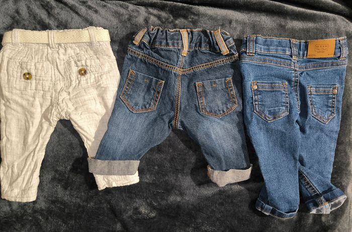 Lot de 3 pantalons bébé garçon 2 Kiabi + 1 TAO - photo numéro 4