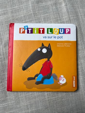 Livre P’tit Loup va sur le pot