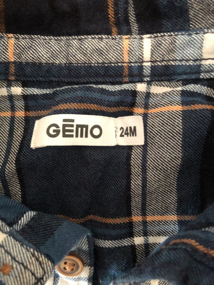 Chemise à carreaux 24 mois - photo numéro 3
