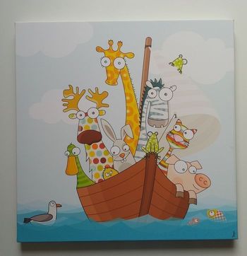 Tableau sur toile Drôles de moussaillons Serie-Golo