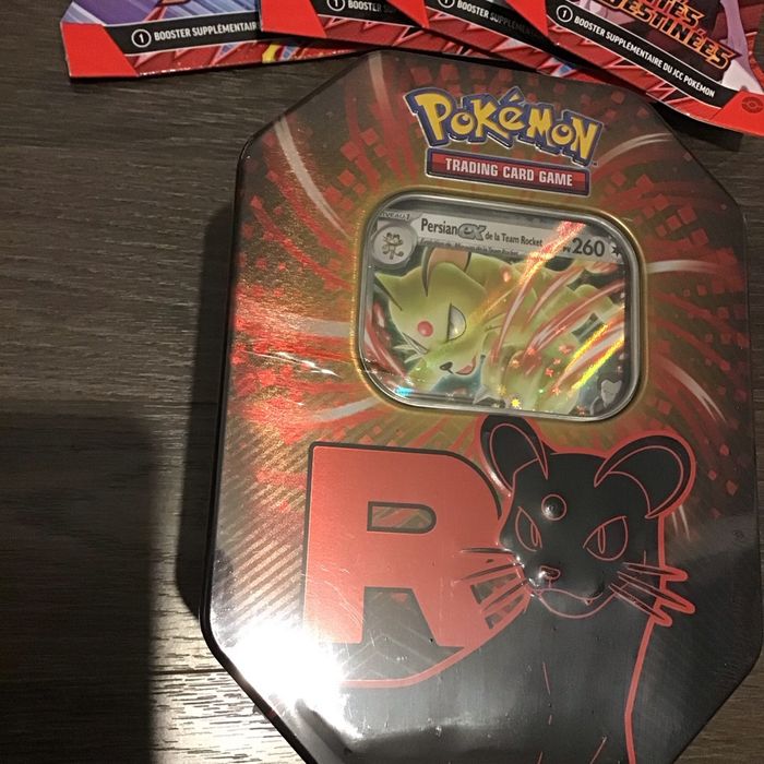 Lot pokebox boosters blisters cartes Pokémon rivalités destinées persian team rocket mewtwo - photo numéro 2