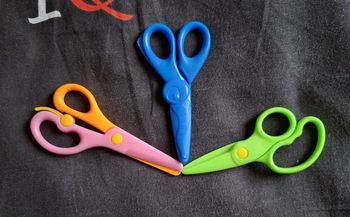 Lot de 3 paires de ciseaux pour enfants