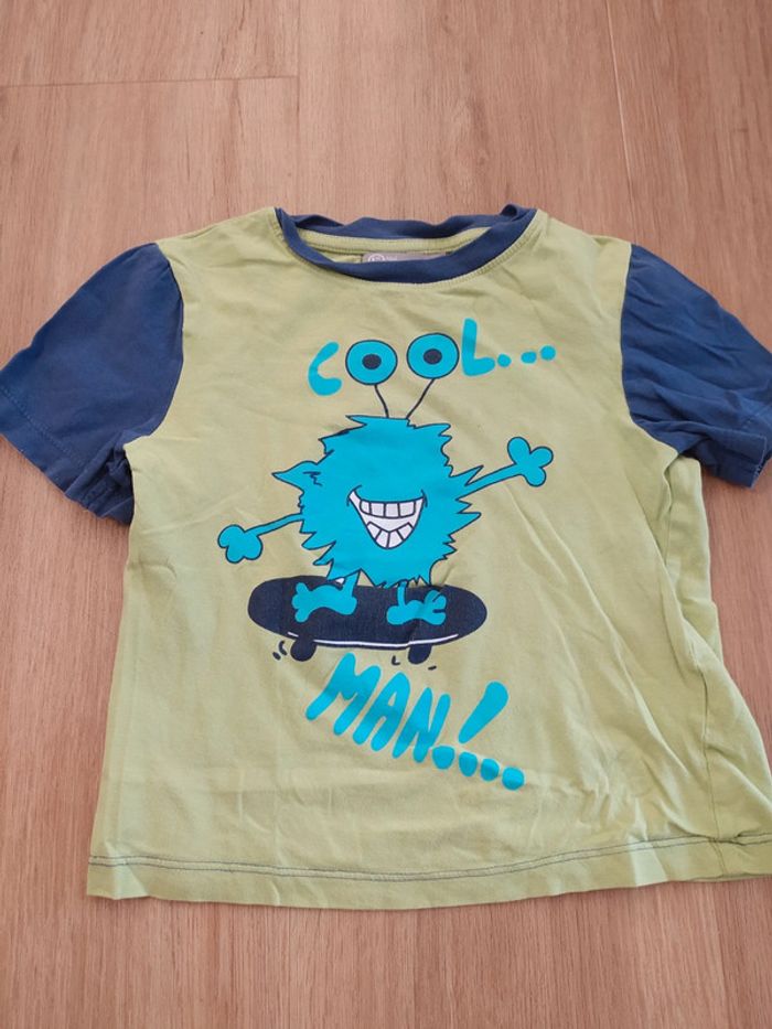 Lot de 5 t-shirt 5 ans pop corn / monstre - photo numéro 5