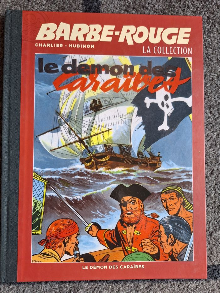 Barbe Rouge - le démon des Caraïbes BD de Charlier-Hubinon
