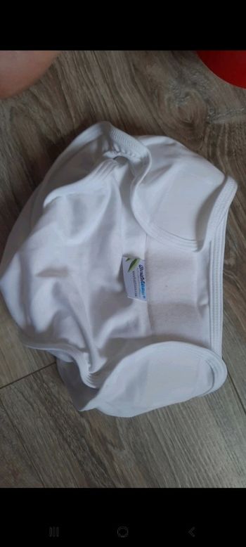 Surcouche bambineo neuve 16 kilo et plus xl blanche neuve