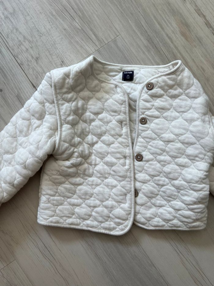 Veste matelassé blanche - photo numéro 2