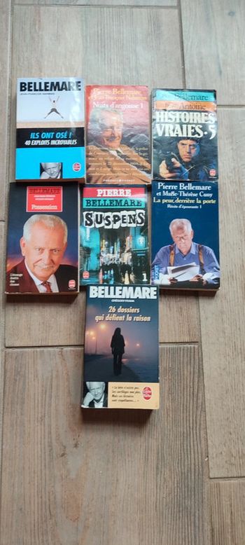 Lot livre de poche pierre Bellemare
