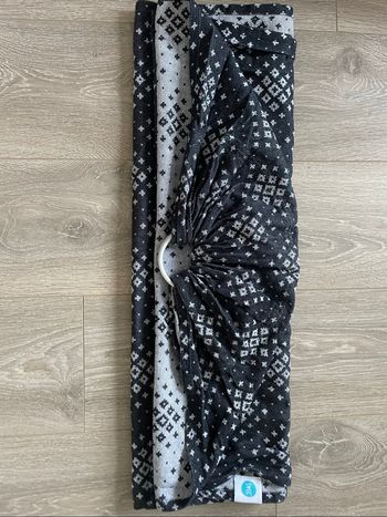 Portage sling ring King de la marque Soul Slings 2,18m pointe longue