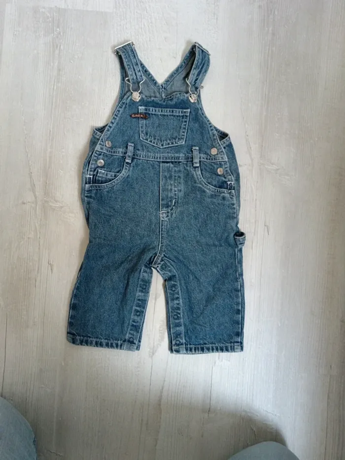 Salopette jean 6 mois Cadet Rousselle