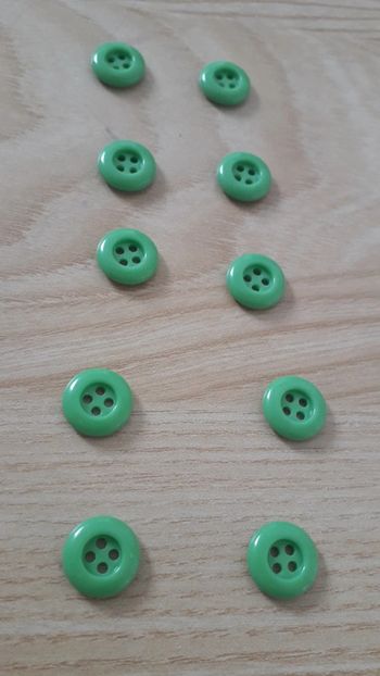 Mercerie lot de 8 boutons