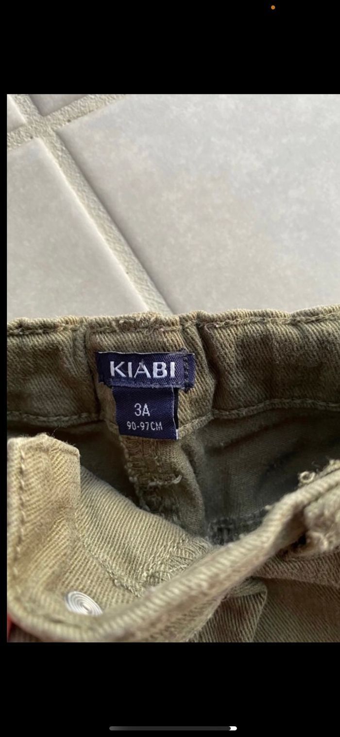 Short en jean armé Kiabi 24 mois Neuf - photo numéro 5