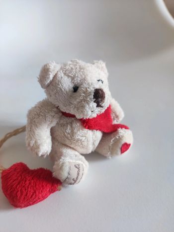 peluche ourson coeur Bukowski / 7 cm