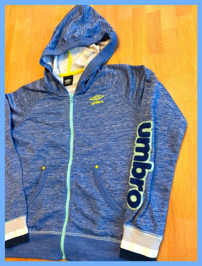 Veste de sport Umbro vintage avec logo brodé Taille S - photo numéro 3
