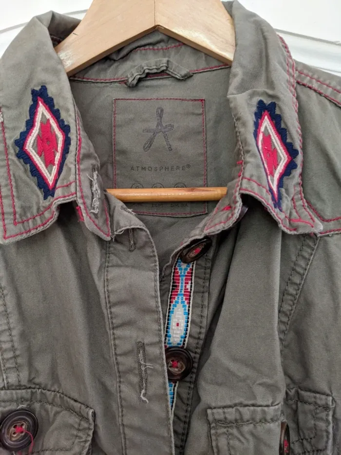 Veste/chemise cowboy/militaire - photo numéro 2