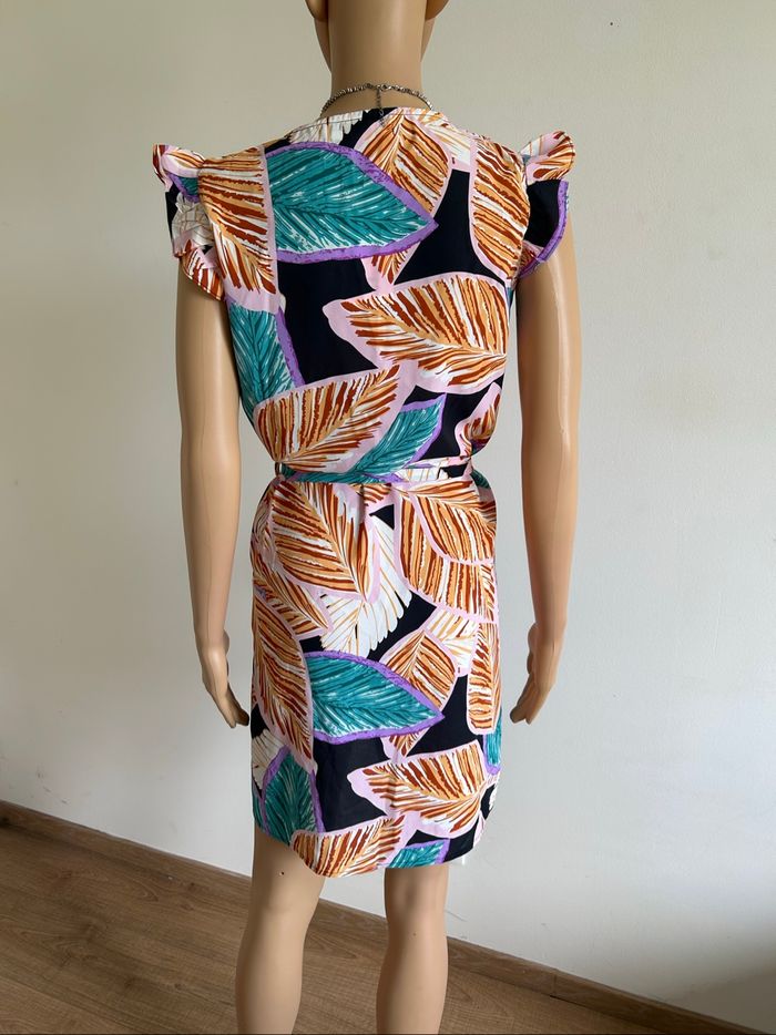 Robe imprimée neuve sans manches Ikoone & Bianka taille S/M - photo numéro 5