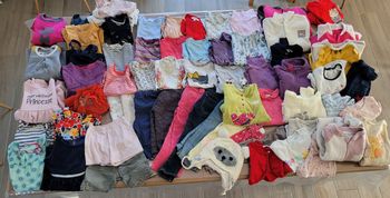 Lot vêtements fille 2 ans toute saison