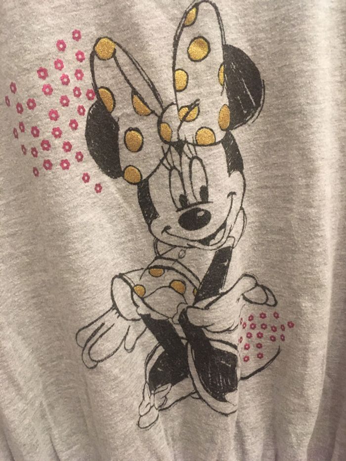 Sweat-shirt Minnie 10 ans - photo numéro 2