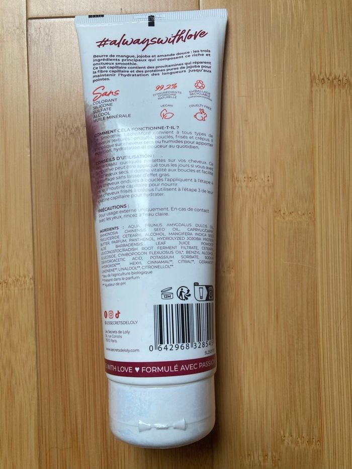 Les secrets de Loly Smoothie Litchi mûre 250 ml neuf sous blister - photo numéro 2