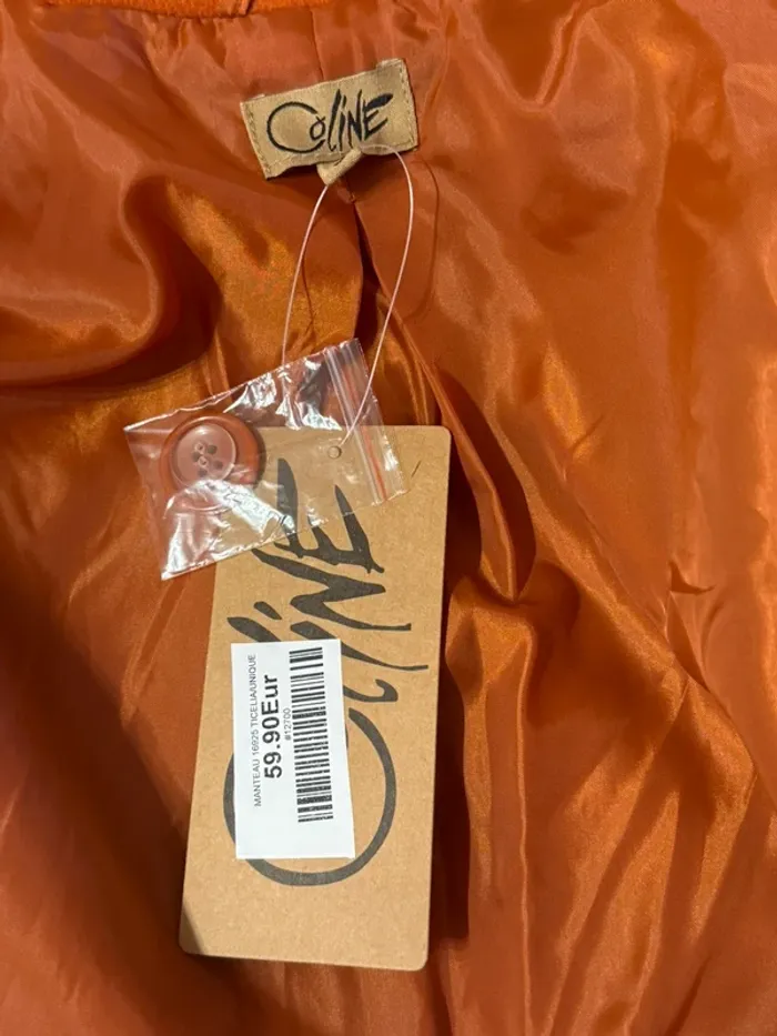 Manteau Coline neuf taille S oversize - photo numéro 7
